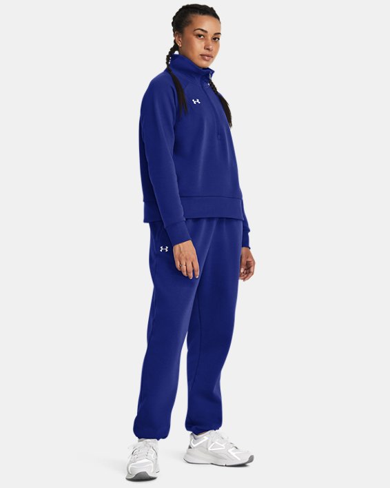 Pantalon de jogging UA Rival Fleece pour femme, Blue, pdpMainDesktop image number 2